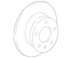 Genuine Mercedes-benz Brake Disk 463-423-01-12. Fixed Price $266.36.