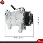 Compressor With Clutch For Chevy Traverse 13-21 Gmc Acadia Buick Enclave 3.6L. Fixed Price $109.07.