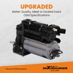 Air Suspension Compressor Pump + Relay For Mercedes Benz 4MATIC GL450 1663200104. Fixed Price $119.89.