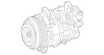 Genuine Mercedes-benz Refrigerant Compressor 000-830-56-00. Fixed Price $990.15.