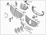 Genuine Mercedes S205 W205 C-class Estate T-model Camera Housing 2058270023. Fixed Price $38.26.