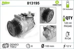 Valeo 813195 Compressor, Air Conditioning For Mercedes-benz. Fixed Price $298.16.